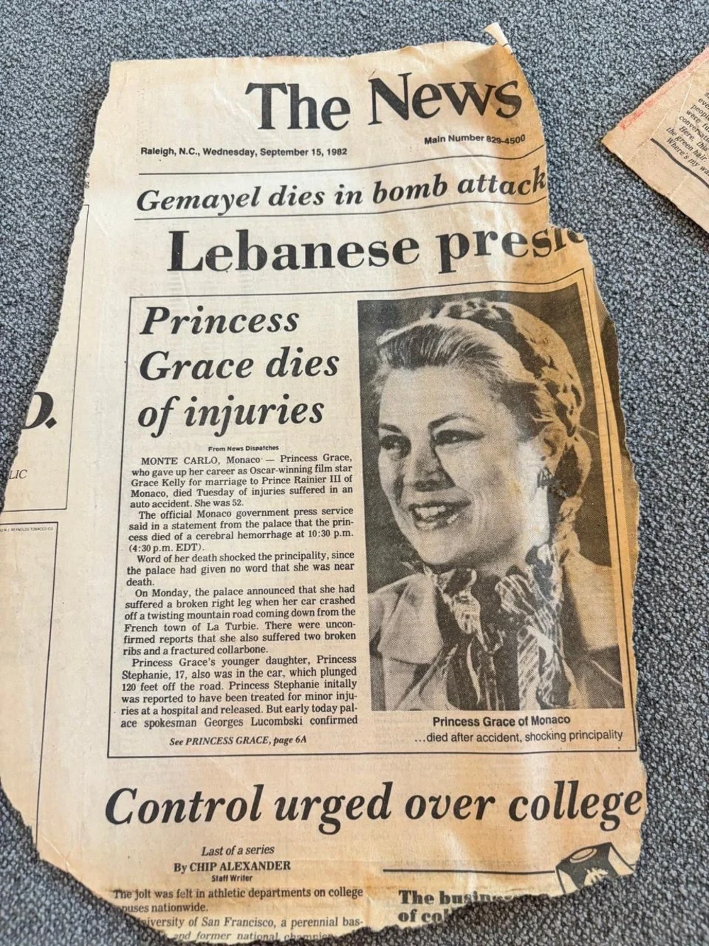 Vintage Original Historic Newspapers - 1960s-1980s Headlines - Elvis, Princes s
